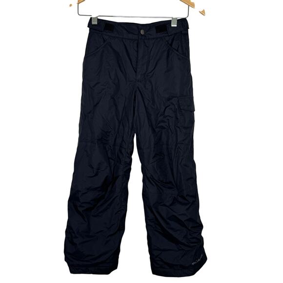 Columbia Kids Snow Pants Black size Small 8 - Picture 1 of 4
